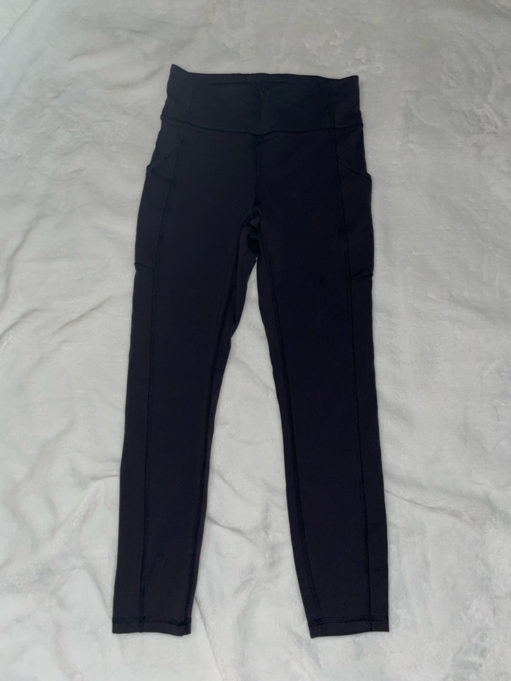 NWOT lululemon athletica Black High-Rise Pocket Leggings sz 6 Pockets Gym Yoga